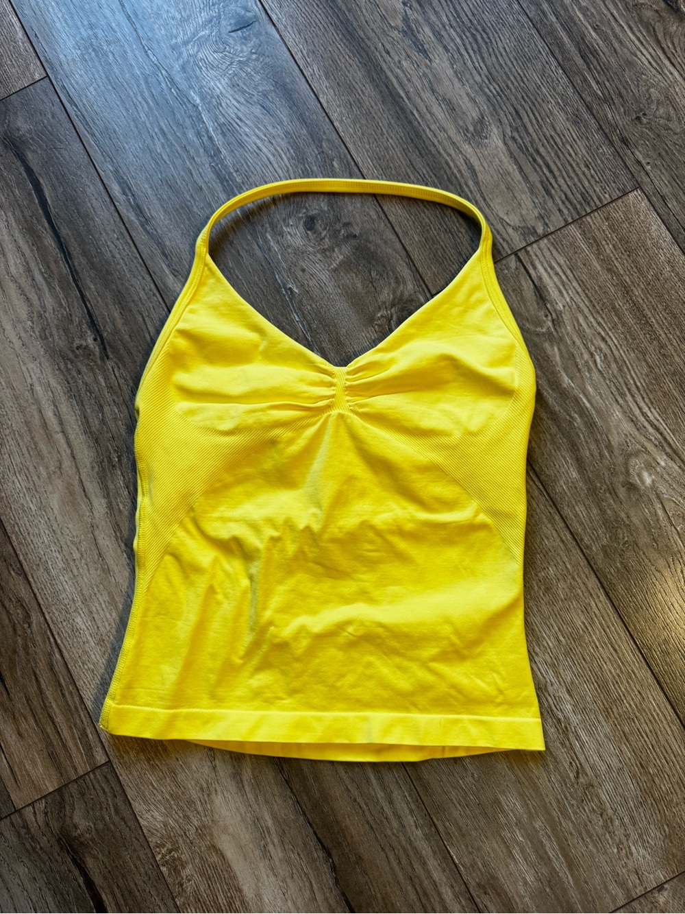 Yellow  dfyne Halter Tank Top - Women's Bright Summer Top